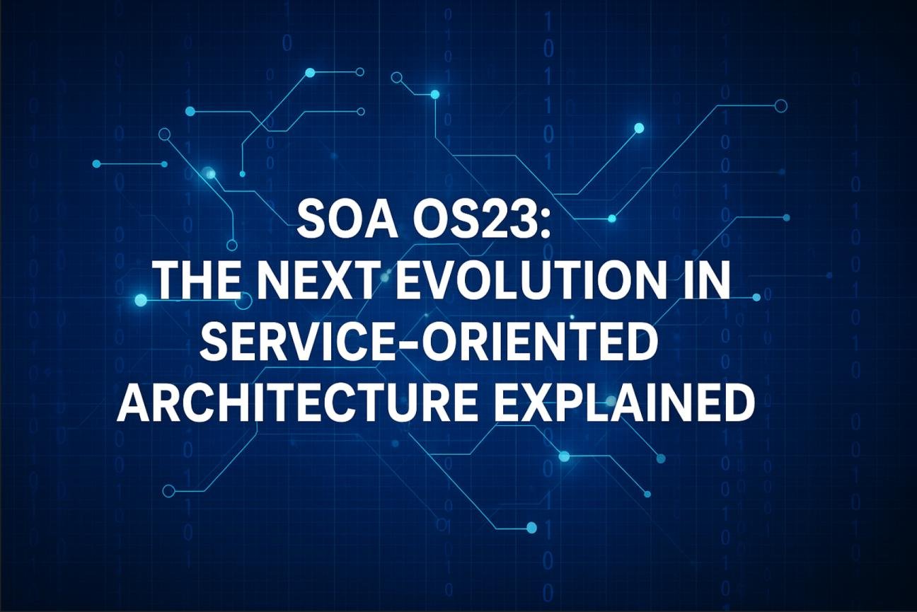 SOA OS23: The Next Evolution in Service-Oriented Architecture Explained